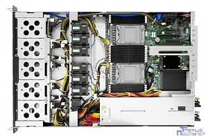 AIC XP1-S102TU03 SB102-TU, 1U 10-bay 2.5" hot-swap, 2x tri-mode 4-port backplane, 1x 2-port SATA backplane, 6x 4056 & 1x 4028 FAN, Acbel 750W redundant power supply platinum, Tucana motherboard,