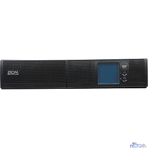 PowerCom Sentinel SNT-1000 ИБП {Online, 1000VA / 1000W, Rack/Tower, IEC, LCD, RS-232/USB, SNMPslot} (1456275)