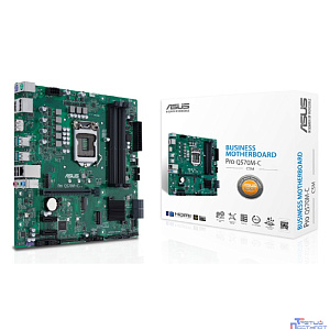 Asus PRO Q570M-C/CSM Soc-1200 Intel Q570 4xDDR4 mATX AC`97 8ch(7.1) GbLAN RAID+VGA+HDMI
