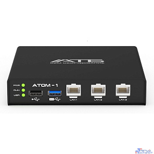 Мини-компьютер АТБ Электроника АТБ-АТОМ-1.3 (АНПБ.465235.001-05) Intel Atom E3845/DDR3L SODIMM/M.2 2242 SSD/3?RJ-45/RS-232/USB 2.0/USB 3.0/SIM