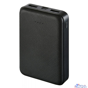 Buro T4-10000 Мобильный аккумулятор 10000mAh 2A 2xUSB черный (T4-10000-B)