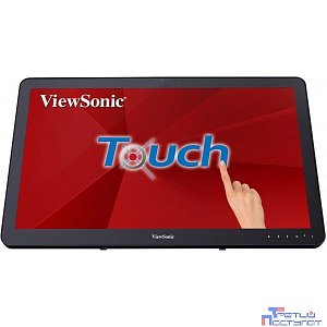 LCD ViewSonic 23.6" TD2430 черный TOUCH {VA 10-points touch 1920x1080 10ms 200cd 3000:1(DCR 50M:1) D-Sub HDMI DisplayPort USB3.0x2 Audio speakers} [VS16495]
