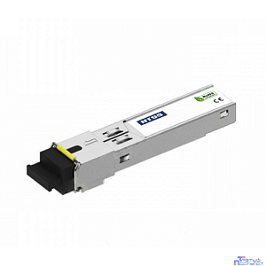 NTSS Модуль NTSS SFP, 1,25Гбит/с, разъём SC, рабочая длина волны 1550/1310нм, SM, WDM, дальность до 40км, ОБ 17дБ, DDM NTSS-SFP-1.25G-53-40SD