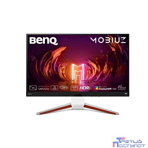LCD Benq 31.5" EX3210U черный {IPS 3840x2160 144HZ 16:9 300(600)cd 2ms 1000:1 178/178 2xHDMI2.0 DisplayPort1.4 4xUSB3.0 Speaker Microphone Tilt Swivel HAS White}