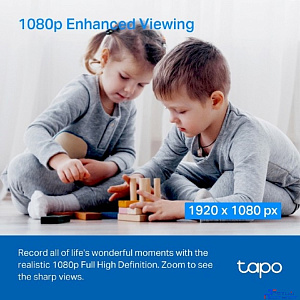 TP-Link Tapo C200P2 Умная поворотная камера, 2 шт.