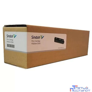 Sindoh P300T6KK-W Картридж черный для цветных устройств Sindoh P300dn/C300, 6 000 страниц