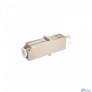 NTSS Адаптер оптический NTSS PREMIUM симплекс LC OM2 BEIGE NTSS.LC/U-PM-OM2-S-BG