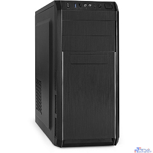 Exegate EX299368RUS Корпус Miditower ExeGate XP-334UC-UNS500 (ATX, БП UNS500 с вент. 12см, 1*USB+1*USB3.0+1*TypeC, аудио, черный)