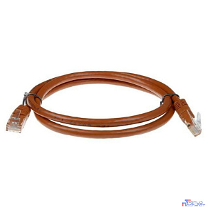 Кабель ACD Патч-корд ACD-LPU6Z-15N |ACD-LPU6Z-15N| Cat6 UTP 26AWG 4Pair, CU, LSZH, Коричневый, 1.5м