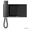 DAHUA DH-VTH5421E-H Монитор видеодомофона IP 7-и дюймовый, с трубкой, черный, ёмкостной сенсорный экран, поддержка micro-SD до 32Гб, питание DC 12В/PoE