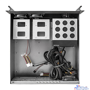 Exegate EX292695RUS Серверный корпус ExeGate Pro 3U450-08 <RM 19", высота 3U, глубина 390, БП 700ADS, USB>