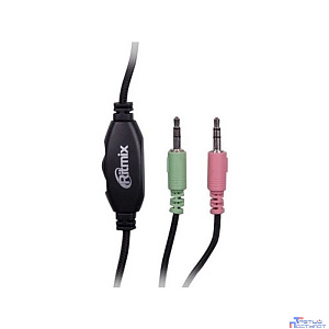 RITMIX RH-534M Grey наушники {105 дБ, разъем 2 x mini jack 3.5 mm}