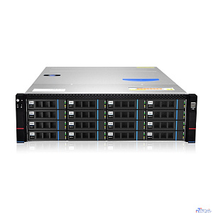 Gooxi RMC3116-670-HS-D 3U 16x 3.5" (2.5"); 2x 2.5" rear SAS/SATA; 12Gb/s passive backplane (4xSFF-8643);  MB EEB/CEB/ATX/Micro ATX; 7x FHFL slots;  2x1300W(EU power cables), rail