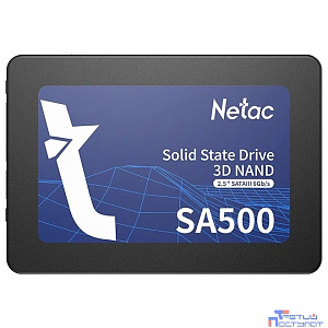 Накопитель SSD Netac SATA III 1Tb SA500 Series 2.5" Retail (NT01SA500-1T0-S3X)