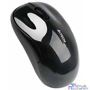 A-4Tech Мышь V-Track G3-300N black optical (1000dpi) cordless USB [1146009]