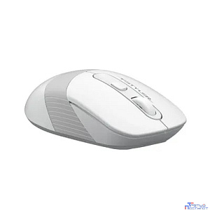 Мышь A4Tech Fstyler FG10S белый/серый оптическая (2000dpi) silent беспроводная USB для ноутбука (4bu