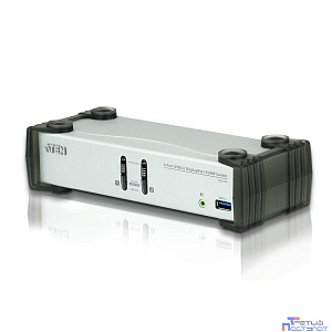 ATEN CS1912-(AT-G) 2-ух портовый KVMP™-коммутатор с поддержкой USB 3.0, DisplayPort,изображения до 3840 х 2160 @ 30 Гц, обладает сверхскоростным концентратором USB 3.1 Gen 1