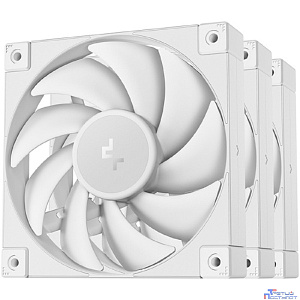 Case fan Deepcool FD12 белый 4-pin 26.9дБ (упак.:3шт) (R-FD12-WHNPN3-G) Ret