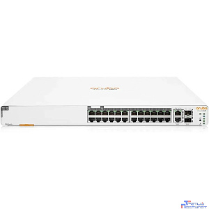 HPE Instant on 1960 JL807A #ABB/#ACC Коммутатор 24G 2x10G 2SFP+ 24PoE+ 370W управляемый