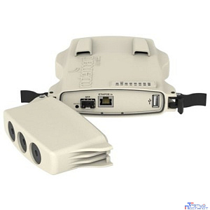 MikroTik RB922UAGS-5HPacD-NM Беспроводной маршрутизатор 720MHz CPU, 128MB RAM, 1xGigabit LAN, 1xSFP cage, 1xUSB, 1xminiPCI-e, built-in 5Ghz 802.11ac 2x2 dual chain wireless with two RP-SMA