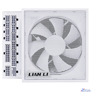 Lian Li  Блок питания  EG0850 / White / ATX 3.1, 850W, 80 PLUS Platinum, PCIe 5.1, APFC, USB HUB, 120mm FDB Fan, Fully Modular / G9P.EG0850.WE00.RU