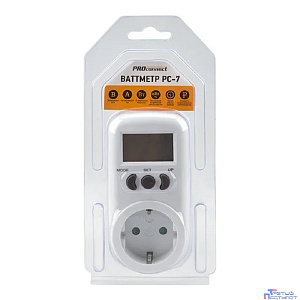 PROconnect (10-6103) Ваттметр PC-7 вертикальный 1-тарифный 16А