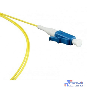 Hyperline FPT-B9-9-LC/AR-1M-LSZH-YL Пигтейл волоконно-оптический SM 9/125 (OS2), LC/APC, 1 м, LSZH