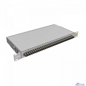 NTSS Кросс 19" NTSS PREMIUM, предсобранный 1U, 32 порта SC/UPC 50/125 мкм, (сплошная панель, розетки, сплайс, КДЗС, пигтейлы) NTSS-RFOB-PM-1U-32-SC/U-50-SP1.5G0A