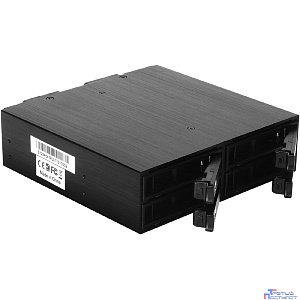 Exegate EX264647RUS Корзина для HDD Exegate HS425-01 (универсальная, на 4*2,5" SATA/SAS HDD, занимает 1*5,25" отсек)