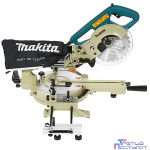 MakitaLS0714N Пила торцовочная [LS0714N] {1010Вт,6000об\м,дискф190х20мм,рез-52х300мм,12.7кг,кор,наклон-45\5гр,поворот:45\45гр}