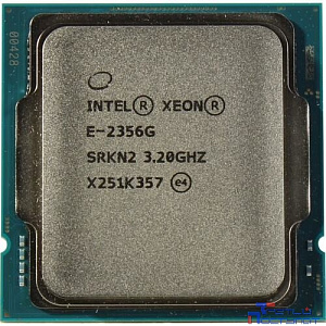 Процессор/ APU LGA1200 Intel Xeon E-2356G (Rocket Lake, 6C/12T,3.2/5GHz, 12MB, 80W, UHD Graphics P750)