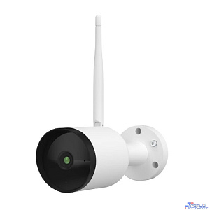RUBETEK RV-3425/Wh Видеокамера стационарная обзор 130° Full HD (цв. белый), 2 Мп, 1/2.9'' CMOS, объектив 3.0 мм, ONVIF/WebRTC/RTSP, слот microSD, Wi-Fi 2.4 ГГц, IP65, металл