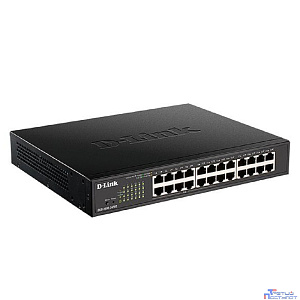 D-Link DGS-1100-24PV2/A3A Настраиваемый L2 коммутатор c 24 портами 10/100/1000Base-T (12 портов РоЕ 802.3af/at, PoE-бюджет 100 Вт)