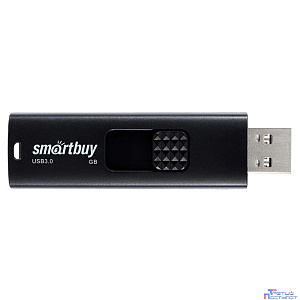 Smartbuy USB Drive 16GB Fashion Black  3.0/3.1(SB016GB3FSK)