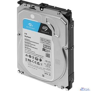 2TB Seagate Skyhawk (ST2000VX016) {Serial ATA III, 5400 rpm, 256mb, для видеонаблюдения}