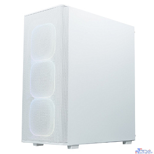 XASTRA Корпус  A300M 4ARGB-C6 WH White mATX/Mesh/ Srewless full-size TG / 4x120mm FG120 ARGB PWM fans/Argb+PWM HUB 6ports/ A300M-4FG12A-C6-WH