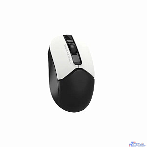 A-4Tech Мышь Fstyler FB12 черный/белый оптическая (1200dpi) беспроводная BT/Radio USB (3but) [1595332]