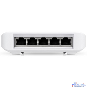 UBIQUITI USW-Flex PoE-коммутатор, 5х 1G RJ45, раздача 46 Вт