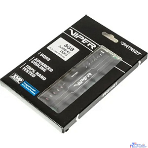 Patriot DDR3 DIMM 8GB Kit 2x4Gb (PC3-12800) 1600MHz PV38G160C9K Viper3