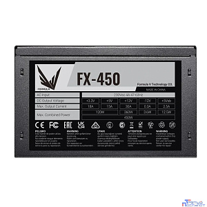 Formula ATX 450W FX-450 (24+4+4pin) 120mm fan 3xSATA RTL