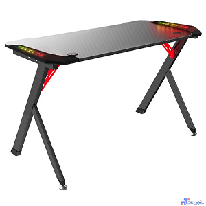 Игровой компьютерный стол Spirit RGB,подвес круж+гарн.,черн,120 DEFENDER (64389)