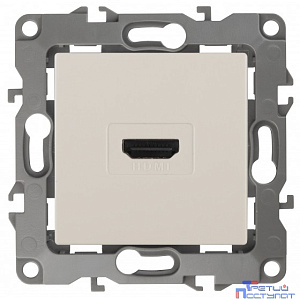 Эра Б0027482 12-3114-02 Розетка HDMI, Эра12, слоновая кость