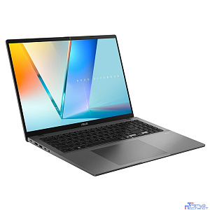 ASUS Vivobook S16 S3607CA-SH136 [90NB16I2-M00A40] Matte Gray 16" {OLED Ultra 7 255H(2Ghz)/32768Mb/1024PCISSDGb/noOS}