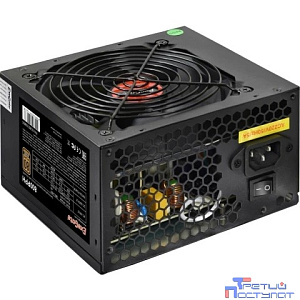 Exegate EX282156RUS-S Блок питания 800W ExeGate 80 PLUS® Bronze 800PPH (ATX, APFC, SC, КПД 89% (80 PLUS Bronze), 12cm fan, 24pin, 2x(4+4)pin, 4xPCI-E, 8xSATA, 4xIDE, RTL (color box), black, кабель 220