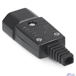 Cabeus IEC-320-C14 Вилка С14 разборная, 10А, 250 V, черная