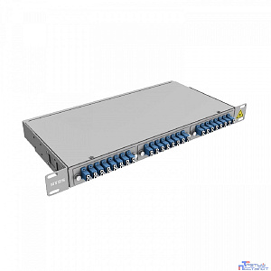 NTSS Кросс 19" NTSS PREMIUM, предсобранный 1U, 4 порта LC/UPC duplex, 9/125 мкм, (сплайс, пигтейлы, кдзс, планки, адаптеры) NTSS-RFOB-PM-1U-4-2LC/U-9-SP1.5G1A