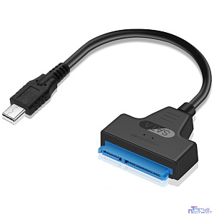 ORIENT UHD-502N-C, USB 3.2 Gen1 (USB 3.0) адаптер для SSD & HDD 2.5" SATA 6GB/s (JMS578, поддержка UASP), кабель подключения USB Type-C (33325)