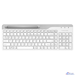 Клавиатура A4Tech Fstyler FBK25 белый/серый USB беспроводная BT/Radio slim Multimedia