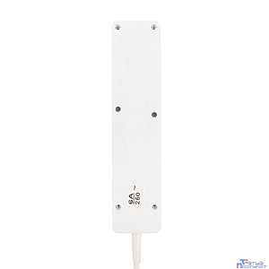 PROconnect (11-7219) Удлинитель 4 гнезда, 3м, 3х0,75мм?, с/з, белый