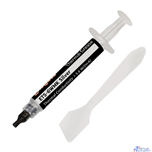 Exegate EX282346RUS Термопаста ETS-6WMK Silver, шприц с лопаткой, 2г